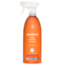 Method Daily Kitchen Cleaner Spray, Clementine, Cuts Grease, 828ml