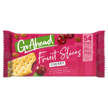 Go Ahead Cherry Crispy Fruit Slices (4 Packs of 3 Slices)