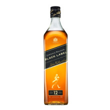 Johnnie Walker Black Label Blended Scotch Whisky 40% vol 70cl - Aged 12 Years.