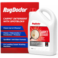 Rug Doctor Carpet Detergent with SpotBlok, 4 Litre | 4-1 Carpet Cleaner Solution - Cleans, Rejuvenates, Deodorises and Protects - Compatible with all