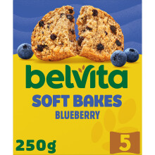 Belvita Soft Bakes Filled With Blueberry, 250 g (Pack of 1)
