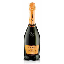 Canti - Prosecco D.O.C. Extra Dry Millesimato Wine 11%, Italian Glera Grape Variety from Veneto, Fruity and Floral Taste, 1x750 ml