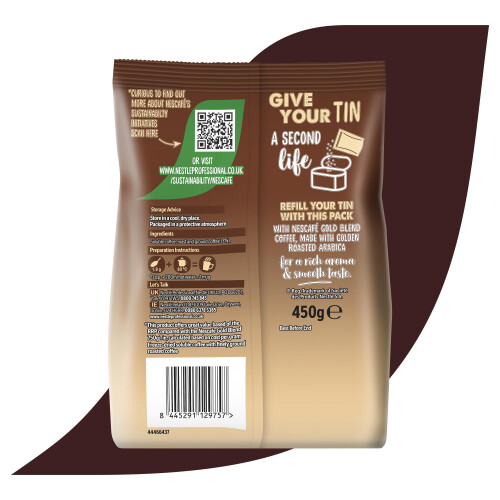 Nescafe NESCAFÉ Gold Blend Instant Coffee Value Pack 450g 2