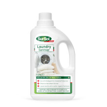 SurSol Active - Antibacterial Laundry Sanitiser 1L - Kills 99.9% of Bacteria & Odours - Hygienic Fabric Disinfectant for Clothes, Towels & Bedding