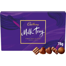 Cadbury Milk Tray Assorted Chocolates Gift Set, 78 g (Pack of 1)