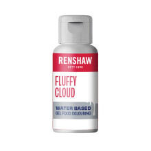 Renshaw Water Based Gel Food Colouring, Fluffy Cloud White, 20g (Pack of 1)