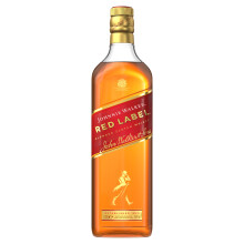 Johnnie Walker Red Label Blended Scotch Whisky, 1L, 40% vol – Notes of Smoke, Cinnamon & Honey. Enjoy Neat or in Drinks.