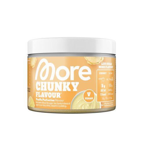 MORE Chunky Flavour, Vanilla Perfection, 150 g
