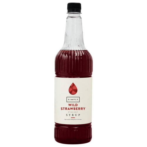 SIMPLY Wild Strawberry Syrup (1 Litre)