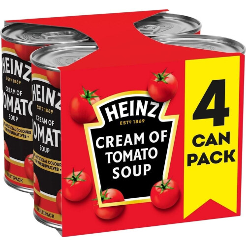 Heinz Tomato Soup 4pk 400gm