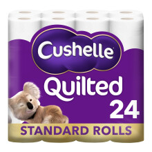 Cushelle Quilted Toilet Roll 24 Standard Rolls