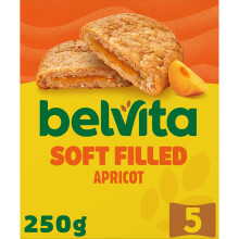 Belvita Soft Bakes Apricot Breakfast Biscuits, 250 g (Pack of 1)