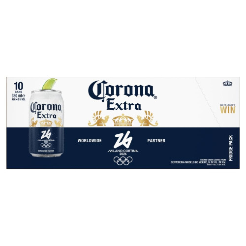 Corona Extra Beer, 10 x 330ml Cans