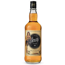 Sailor Jerry Spiced Rum, 70cl, 40% ABV. Caribbean Rum with Vanilla, Warm Spices & Toffee notes.