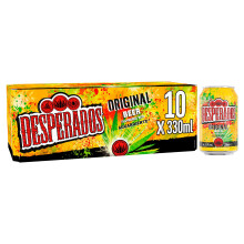 Desperados Original Beer Lager Cans 10 x 330ml