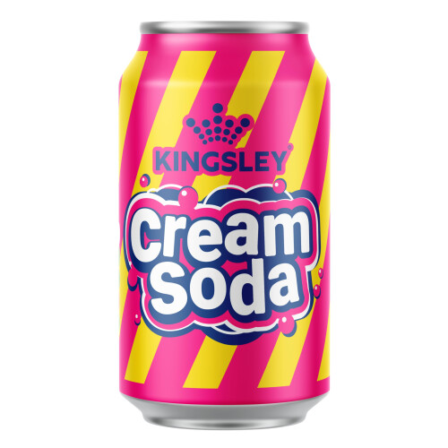 Kingsley Cream Soda 6x330ml Cans 2
