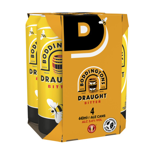 Boddingtons Draught Bitter Beer, 24 x 440ml cans 2