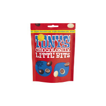Tony's Chocolonely - Littl’ Bits Triple Chocolate Mix Balls - Mini Chocolates in Sharing Pouch - 100g