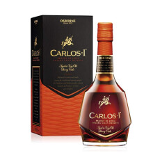 CARLOS I: Brandy de Jerez Solera Gran Reserva, 70cl, 40% ABV, Gift Box