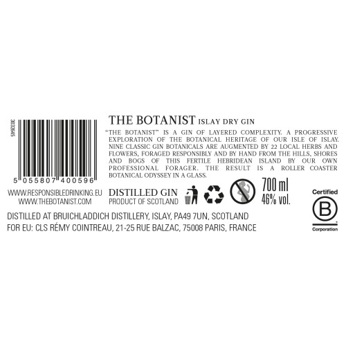 The Botanist Islay Dry Gin 70cl 2