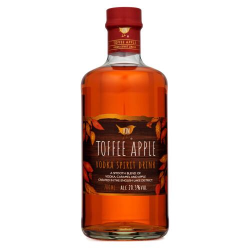 Kin Toffee Apple Vodka 20.3% ABV, 70cl Bottle