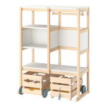 IKEA FLISAT Open Storage Combination 88x38x117cm