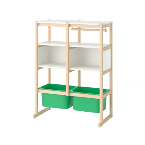 IKEA FLISAT Open Storage Combination 88x38x117cm