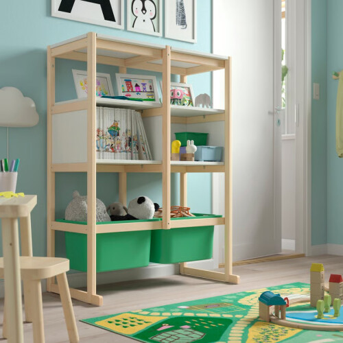 IKEA FLISAT Open Storage Combination 88x38x117cm 2