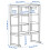 IKEA FLISAT Open Storage Combination 88x38x117cm 4
