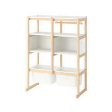 IKEA FLISAT Open Storage Combination 88x38x117cm