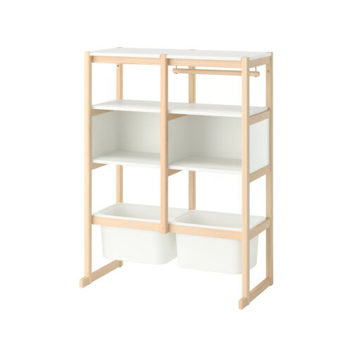 IKEA FLISAT Open Storage Combination 88x38x117cm