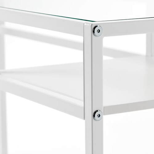 IKEA VITTSJÖ Glass Laptop Table 100x36 cm 2