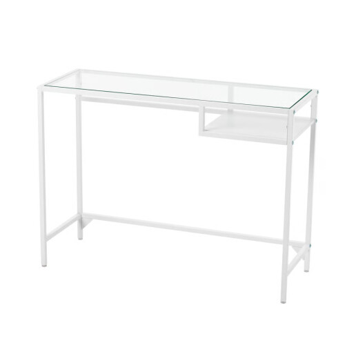 IKEA VITTSJÖ Glass Laptop Table 100x36 cm