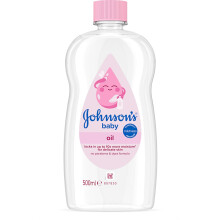 Johnson's Baby Oil 500 ml (Pack of 1) CLINICALLY PROVEN MILDNESS