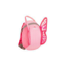 LittleLife Butterfly Toddler Backpack With Safety Rein, 18 x 14 x 23 cm