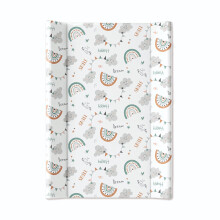 Wedge Changing Mat - Anti-Roll, Waterproof, Cushioned, Wipe Clean, Raised Edges - 70x50x10cm