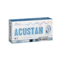 Acustan Integratore alimentare con ginkgo biloba, 30 capsule