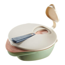 Tommee Tippee Baby Bowls with Lids & Spoon, Weaning Bowls, 6m+