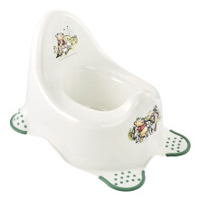keeeper Winnie Baby Potty, from 18 Months Up to 3 Years, Anti-Slip Rubber Feet, Adam, White