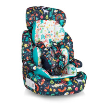 Cosatto Zoomi Car Seat & Booster, 9m-12y, Group 123, 5-Point Anti-Escape Harness, Adjustable Headrest, Washable Covers.