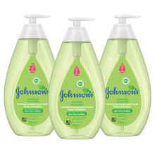 Johnson's Baby Chamomile Shampoo, ideal for the whole family - 3 x 750 ml