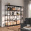IKEA VITTSJÖ Glass Storage Unit 200x36x175 cm 3