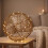 30 cm große goldene LED-Dekorkugel – warmweißes Licht 1
