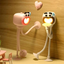 Cartoon Octopus Nachtlampje Schattig Dier Draagbaar LED-Licht Slaapkamerdecoratie Kan Worden Gebruikt Als Telefoonhouder