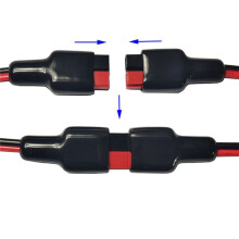 For Anderson Extension Cable Battery Charger Adapter Connector for Goal Zero Solar Generator Renogy Boulder 200