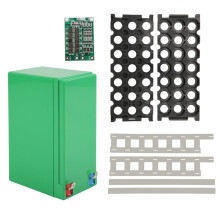 Caixa de Armazenamento de Bateria de Lítio 12V 18650 Bateria DIY Packs Case 3S40A ABS Suporte de Concha de Bateria