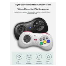 8Bitdo M30 Controller Gamepad for PC Steam Black