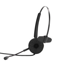 RJ9 Telefon-Headset mit Mikrofon