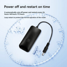 9-12V Router Automatic Restart Timed 24/48/72 Hours with Three Levels of Adjustment WiFi Reset Router