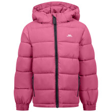 (3/4, Rose Blush) Trespass Girls Quilted Casual Jacket - Balmark